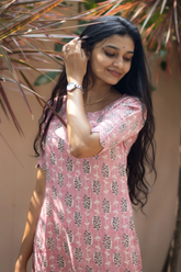 Pink palette Kurti